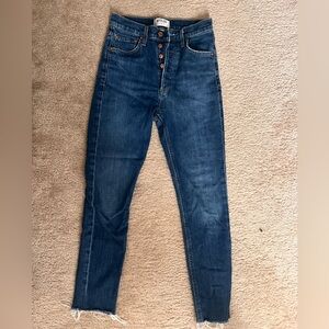 Agolde dark wash denim - size 24